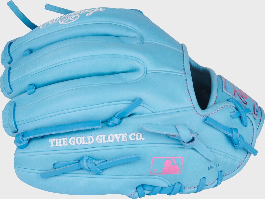 Heart of the Hide 11.5-Inch Columbia Blue Infield Glove Right Hand Throw - Rawlings