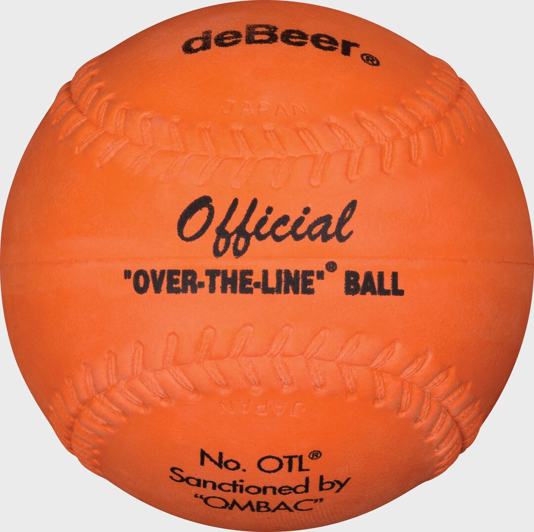 deBEER 12 in Clincher Orange Softballs - Rawlings