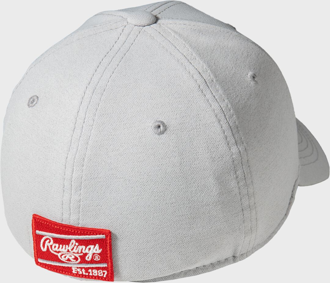 Rawlings Black Clover Outfield Fitted Hat - Rawlings