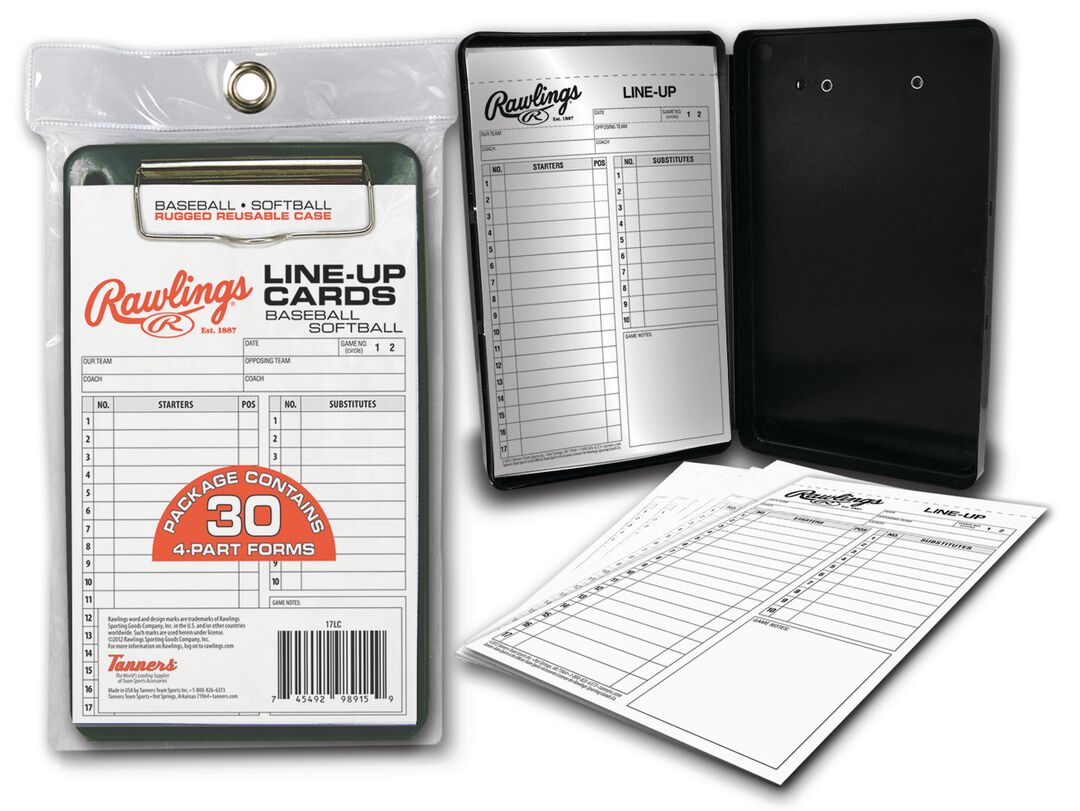 System-17 Lineup Cards - Rawlings