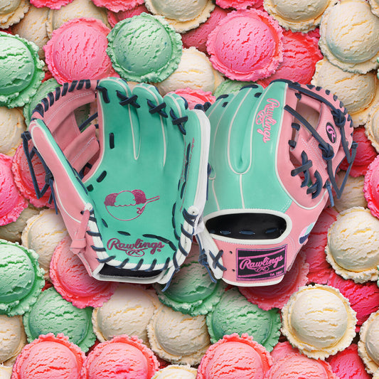 Rawlings Ice Cream Bowl Heart of the Hide 11.5 in Infield Glove Right Hand Throw - Rawlings