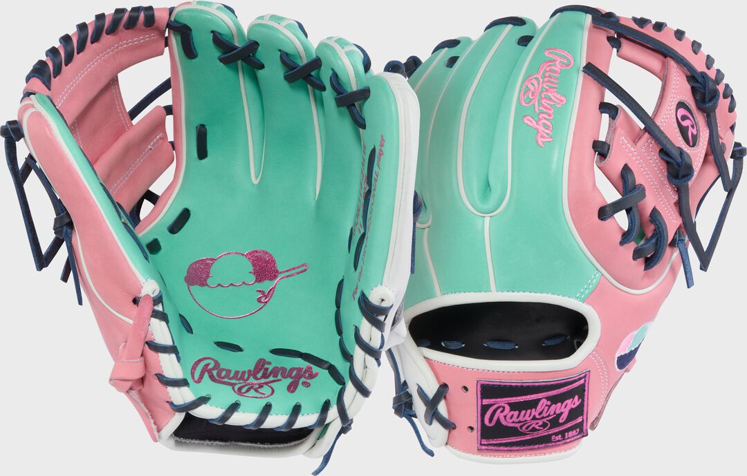Rawlings Ice Cream Bowl Heart of the Hide 11.5 in Infield Glove Right Hand Throw - Rawlings