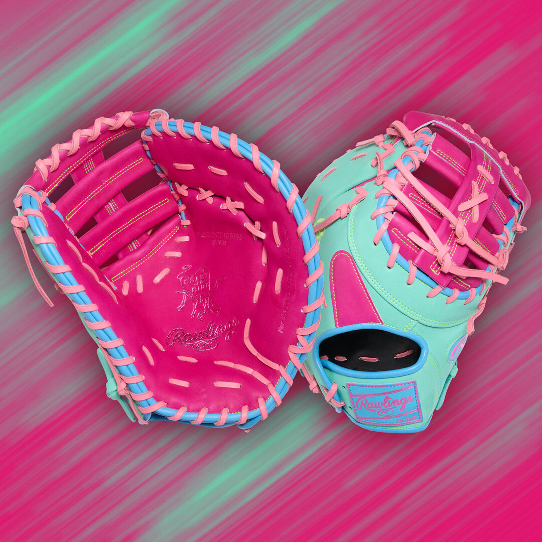 Rawlings HOH ColorSync 10 Berry Mint 13-Inch First Base Mitt - Rawlings
