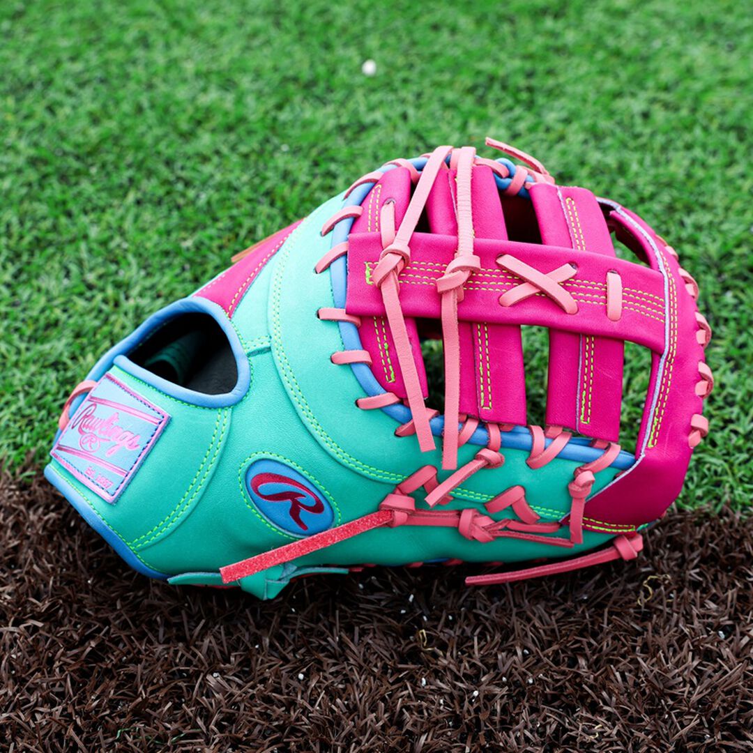 Rawlings HOH ColorSync 10 Berry Mint 13-Inch First Base Mitt - Rawlings