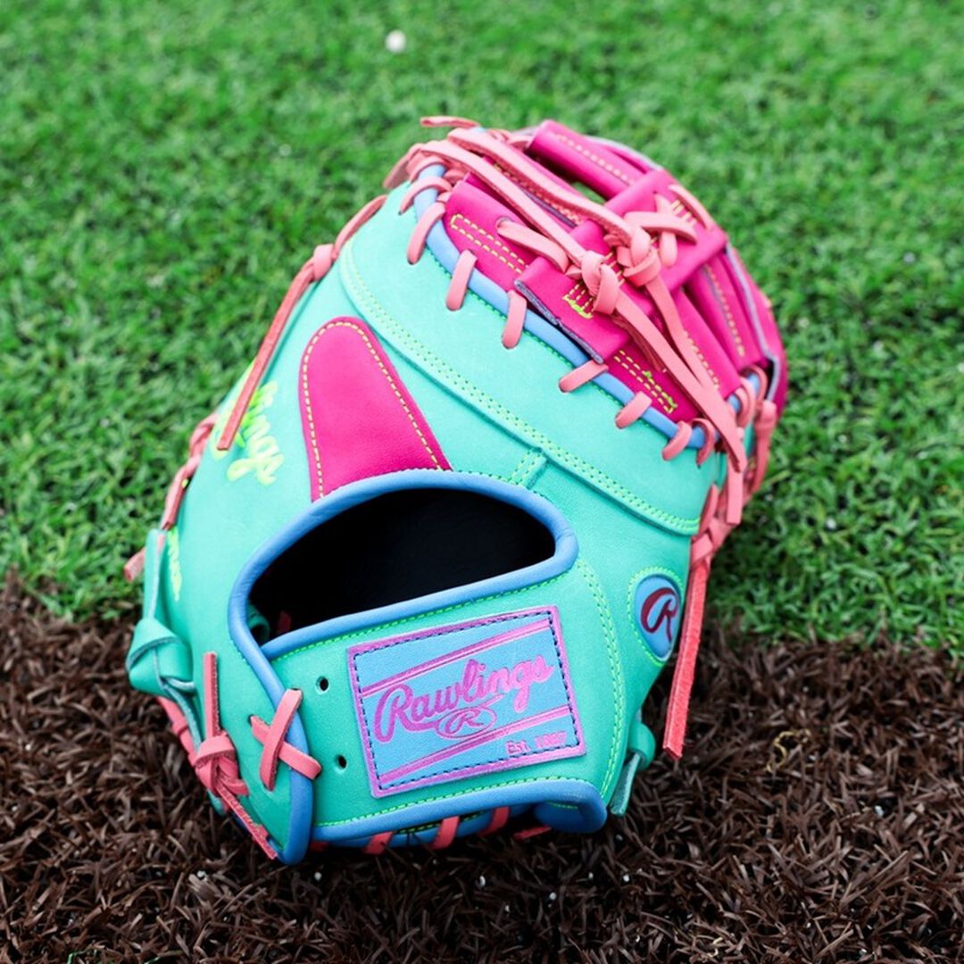 Rawlings HOH ColorSync 10 Berry Mint 13-Inch First Base Mitt - Rawlings