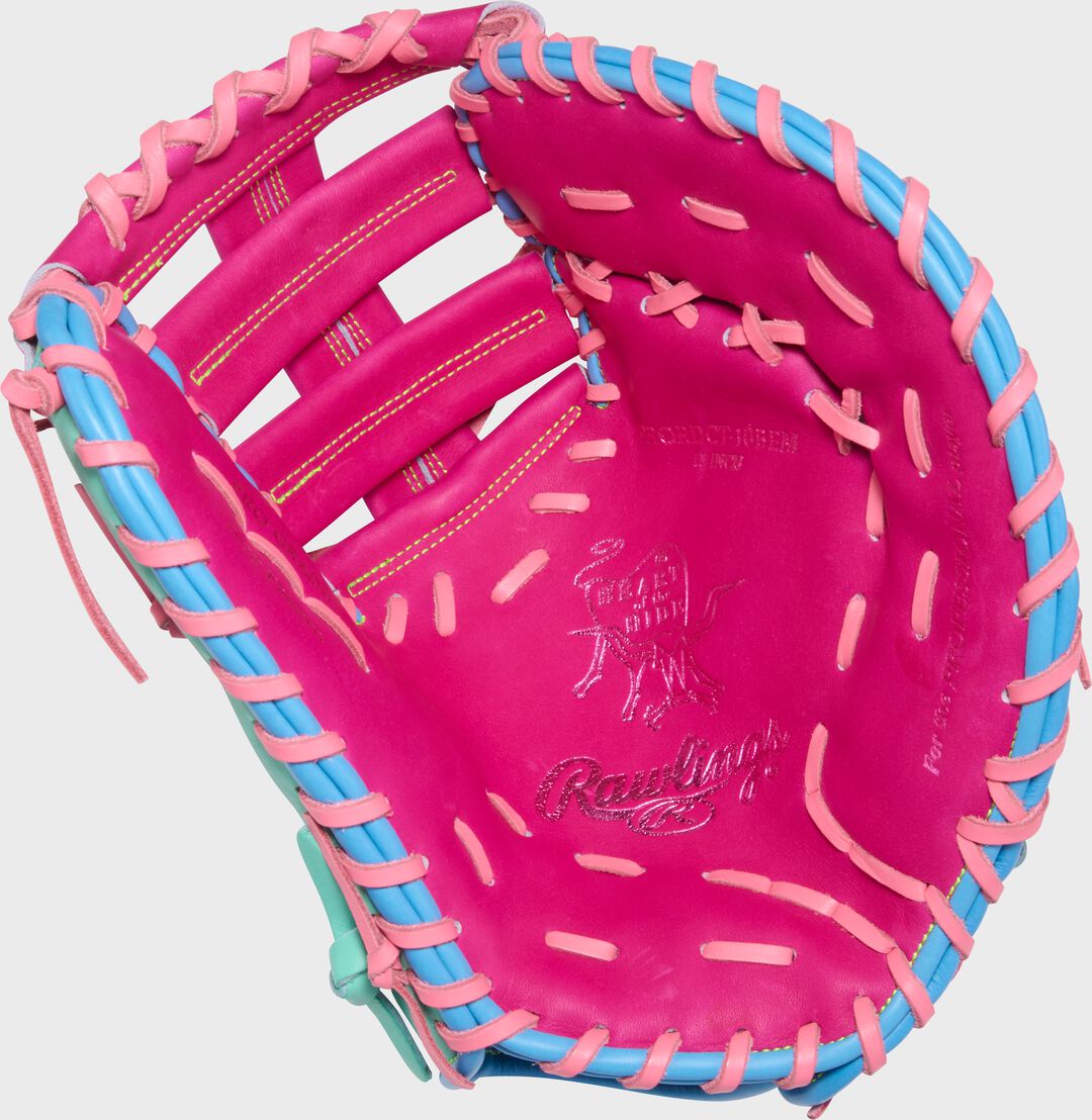 Rawlings HOH ColorSync 10 Berry Mint 13-Inch First Base Mitt - Rawlings