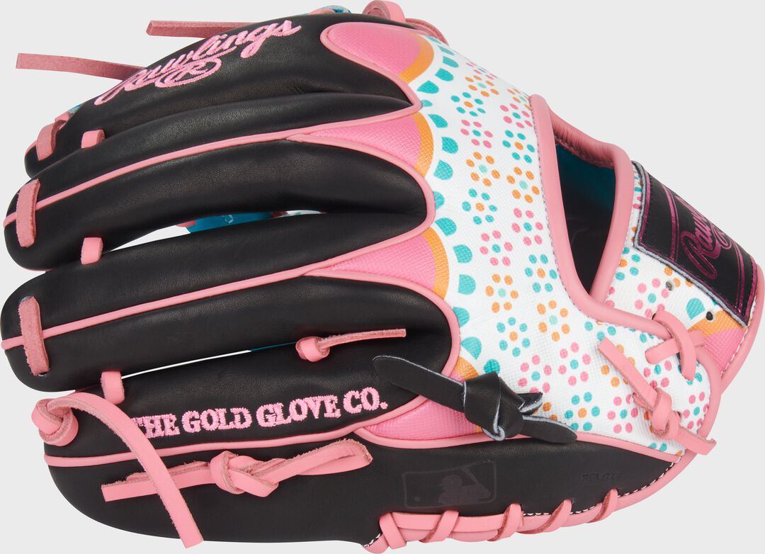 Limited Edition Heart of the Hide Dia De Los Muertos Infield Glove Right Hand Throw - Rawlings