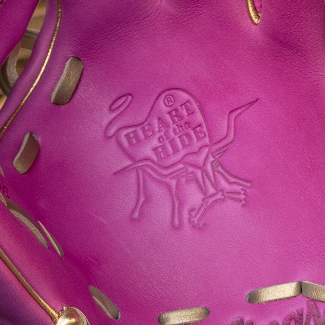 Exclusive 11.5-Inch R2G Heart of the Hide Berry Infield Glove Right Hand Throw - Rawlings