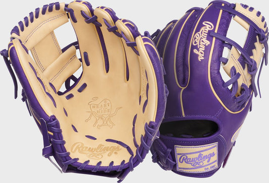 Heart of the Hide 11.75-Inch Purple Infield Glove Right Hand Throw - Rawlings