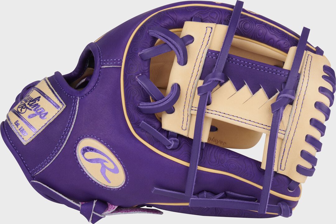 Heart of the Hide 11.75-Inch Purple Infield Glove Right Hand Throw - Rawlings