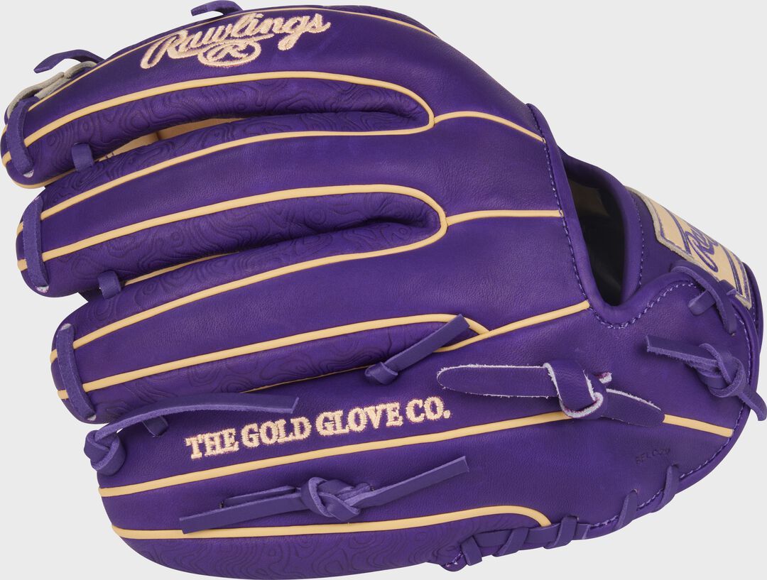 Heart of the Hide 11.75-Inch Purple Infield Glove Right Hand Throw - Rawlings