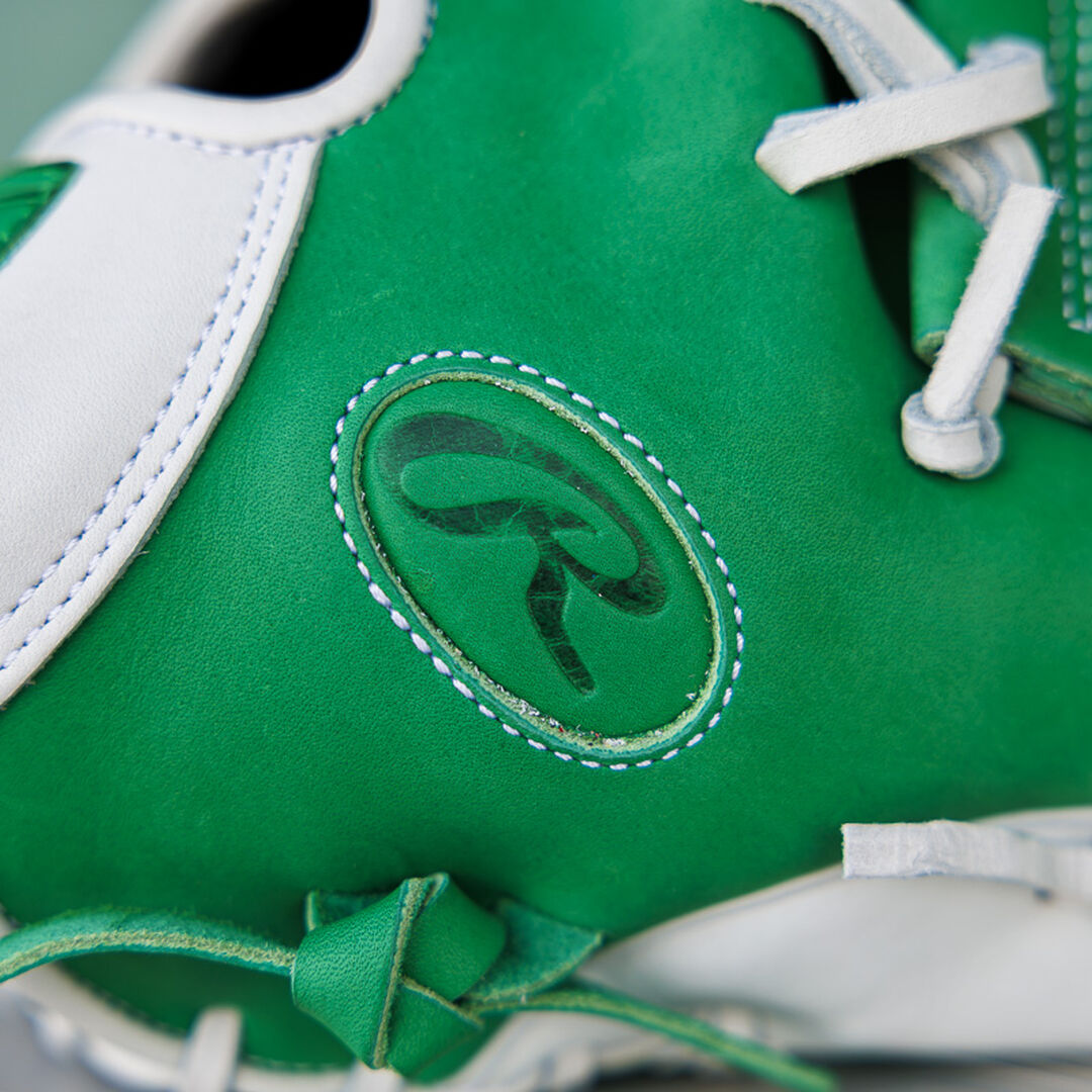 Exclusive Heart of the Hide 11.5-Inch Kelly Green Infield Glove Right Hand Throw - Rawlings
