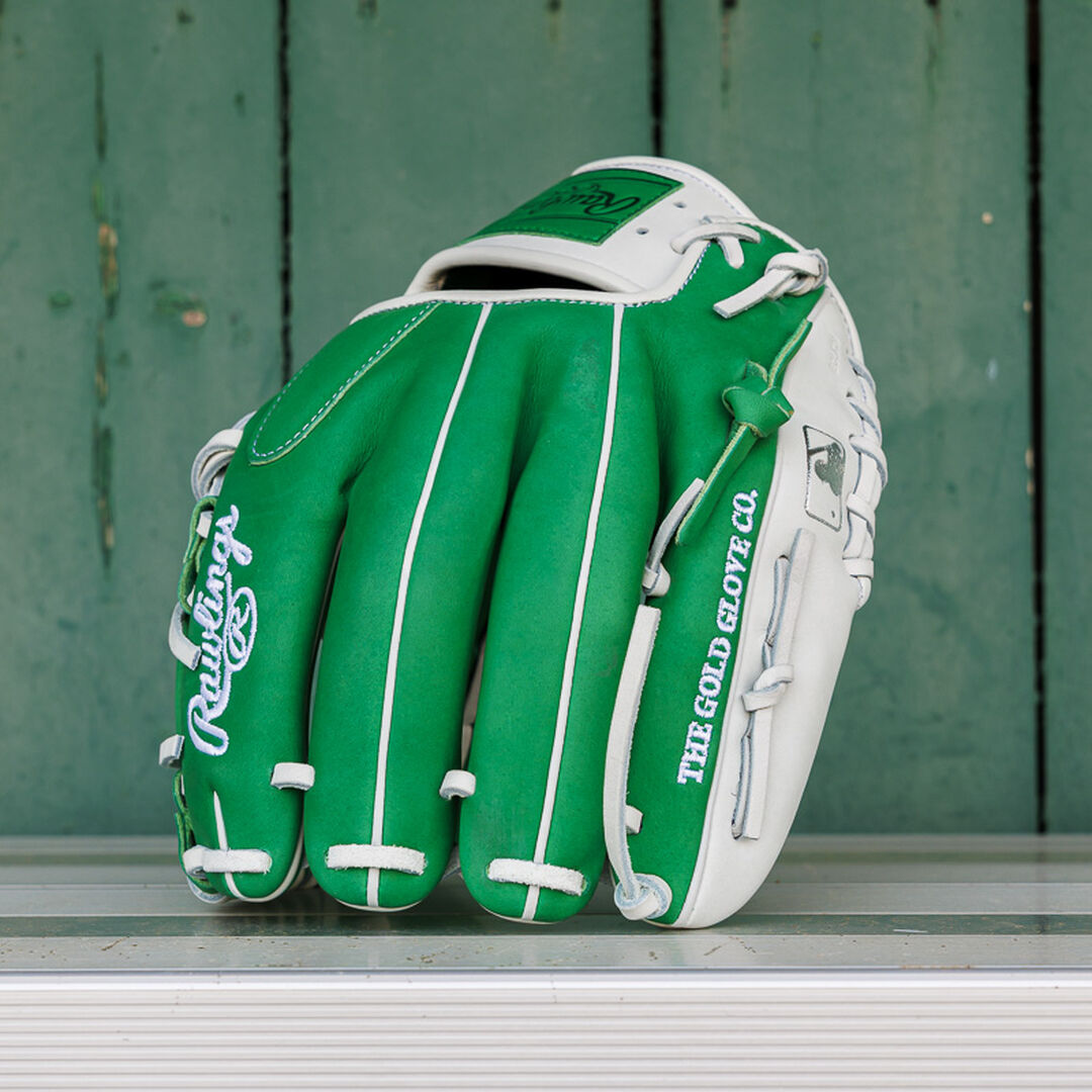 Exclusive Heart of the Hide 11.5-Inch Kelly Green Infield Glove Right Hand Throw - Rawlings