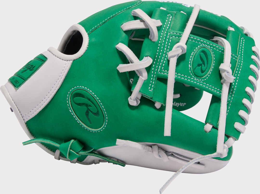 Exclusive Heart of the Hide 11.5-Inch Kelly Green Infield Glove Right Hand Throw - Rawlings