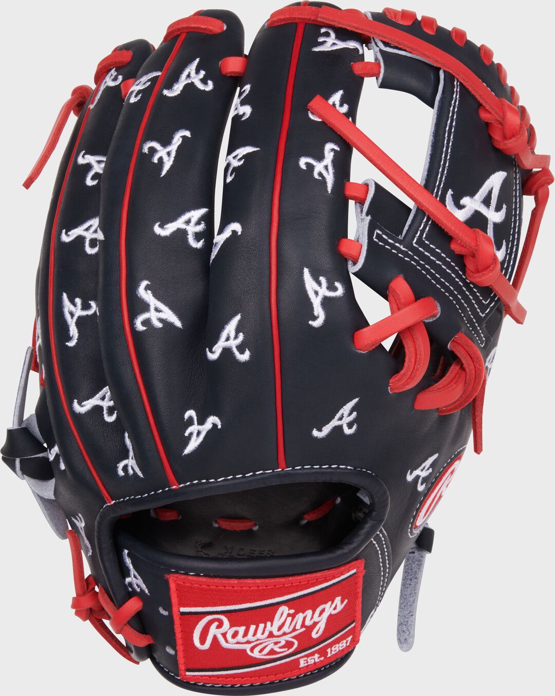 Atlanta Braves Heart of the Hide 11.75-Inch Infield Glove - Rawlings