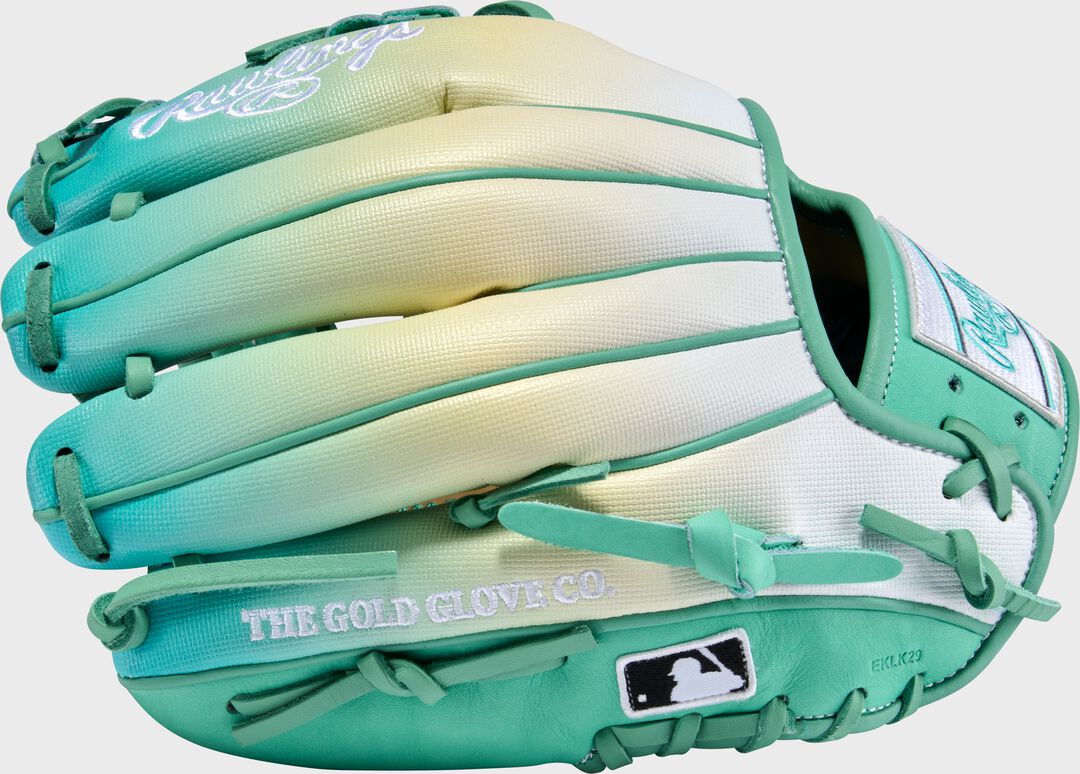 Exclusive Heart of the Hide 11.5-Inch Mint/Camel infield Glove Right Hand Throw - Rawlings