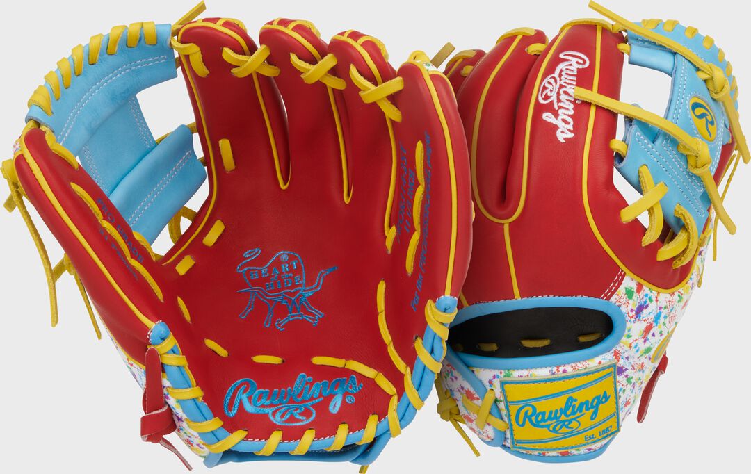 Heart of the Hide 11.5-Inch Splatter Infield Glove Right Hand Throw - Rawlings