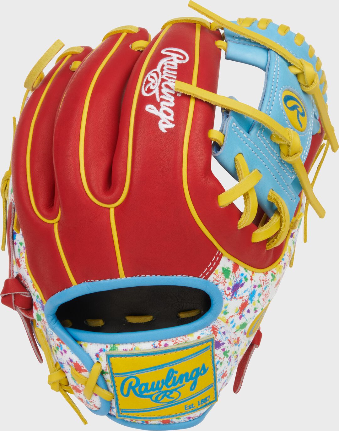 Heart of the Hide 11.5-Inch Splatter Infield Glove Right Hand Throw - Rawlings