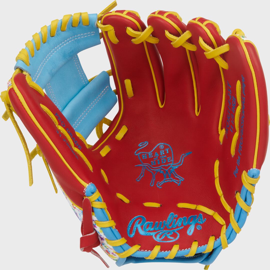 Heart of the Hide 11.5-Inch Splatter Infield Glove Right Hand Throw - Rawlings