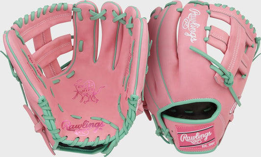 Rawlings Heart of the Hide 11.75-Inch Pink Infield Glove Right Hand Throw - Rawlings
