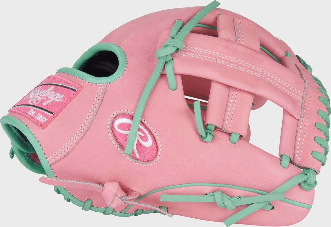 Rawlings Heart of the Hide 11.75-Inch Pink Infield Glove Right Hand Throw - Rawlings