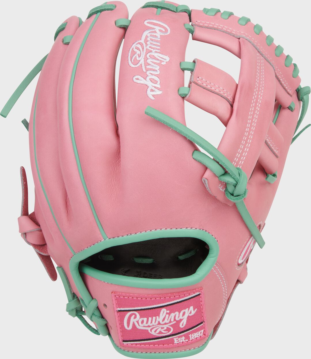 Rawlings Heart of the Hide 11.75-Inch Pink Infield Glove Right Hand Throw - Rawlings