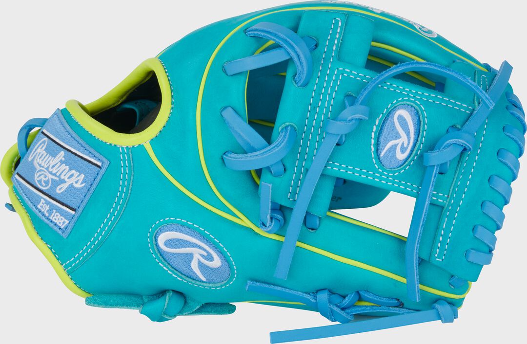 Heart of the Hide ContoUR Fit 11.5-Inch Teal Infield Glove - Rawlings