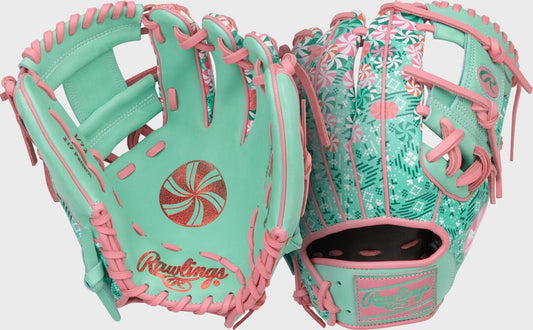 Exclusive Heart of the Hide 11.5-Inch Holiday Glove Right Hand Throw - Rawlings
