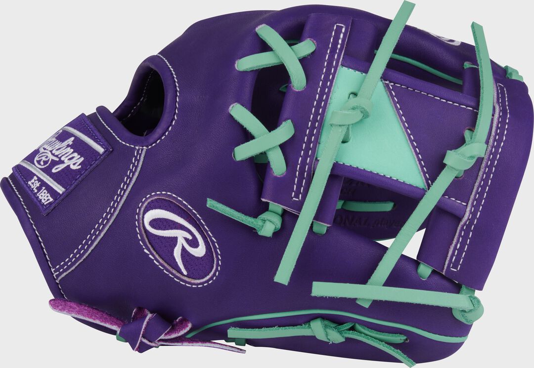 Heart of the Hide 11.5-Inch Purple Infield Glove Right Hand Throw - Rawlings