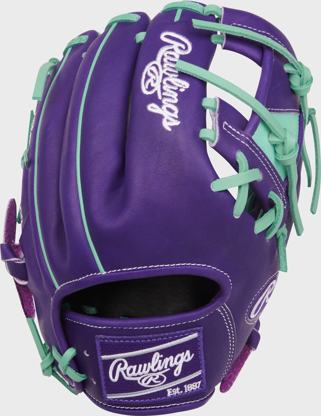 Heart of the Hide 11.5-Inch Purple Infield Glove Right Hand Throw - Rawlings