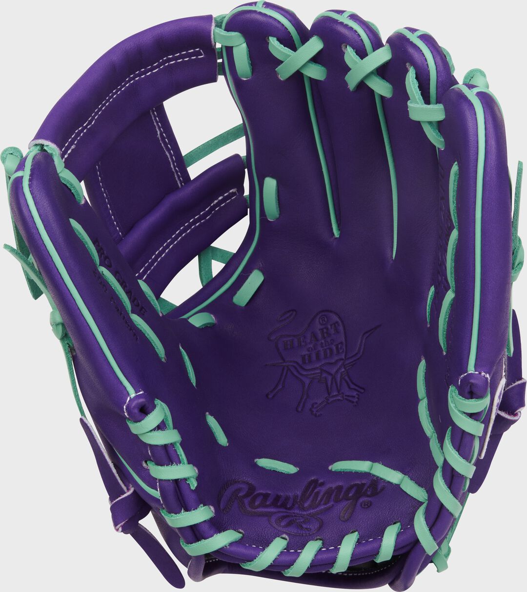 Heart of the Hide 11.5-Inch Purple Infield Glove Right Hand Throw - Rawlings
