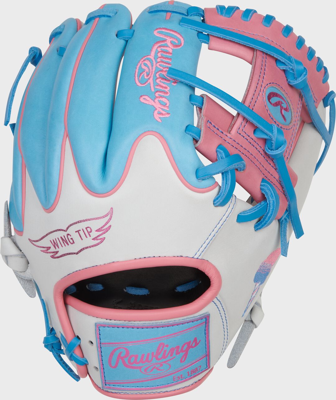 Exclusive Cotton Candy Heart of the Hide 11.5-Inch Infield Glove - Rawlings