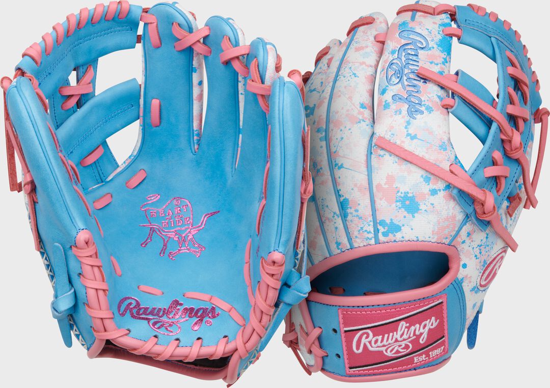 Heart of the Hide Spatter Print Speed Shell Infield Glove Right Hand Throw - Rawlings