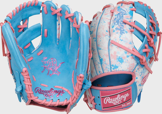 Heart of the Hide Spatter Print Speed Shell Infield Glove Right Hand Throw - Rawlings