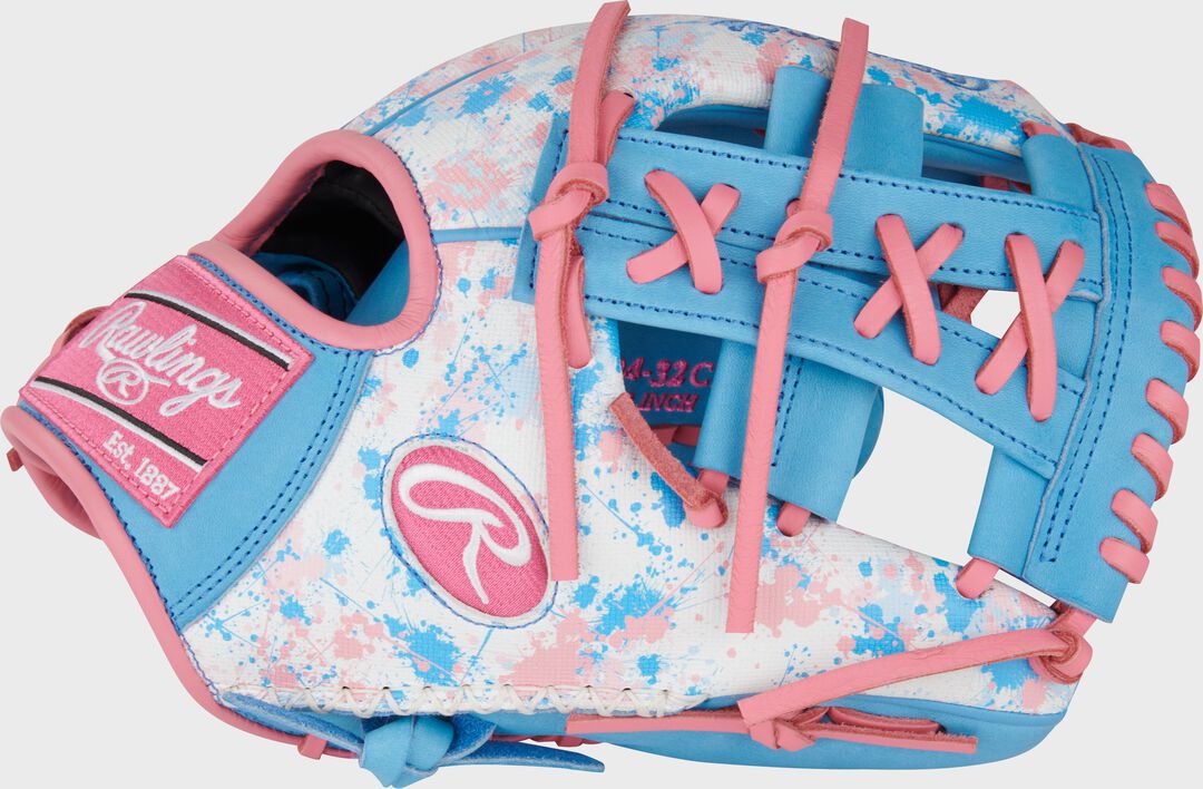 Heart of the Hide Spatter Print Speed Shell Infield Glove Right Hand Throw - Rawlings