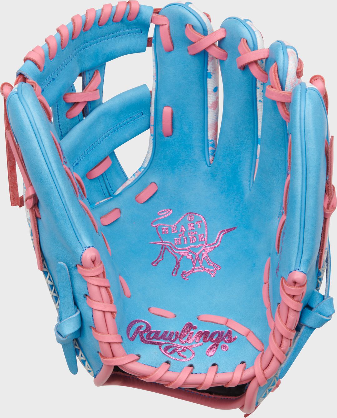 Heart of the Hide Spatter Print Speed Shell Infield Glove Right Hand Throw - Rawlings