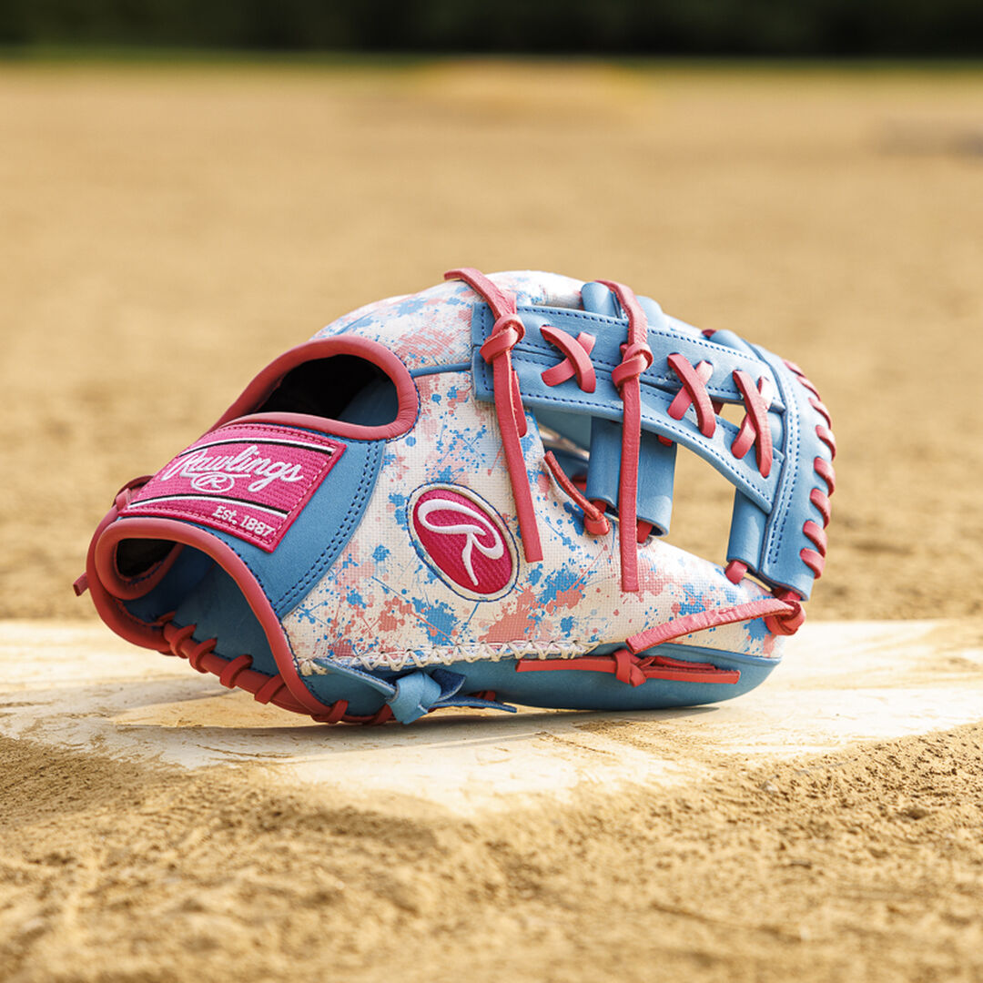 Heart of the Hide Spatter Print Speed Shell Infield Glove Right Hand Throw - Rawlings