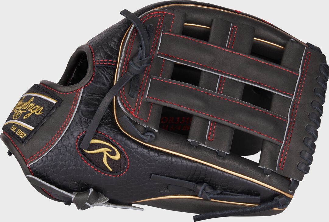 Heart of the Hide 12.75-Inch Croc Outfield Glove - Rawlings