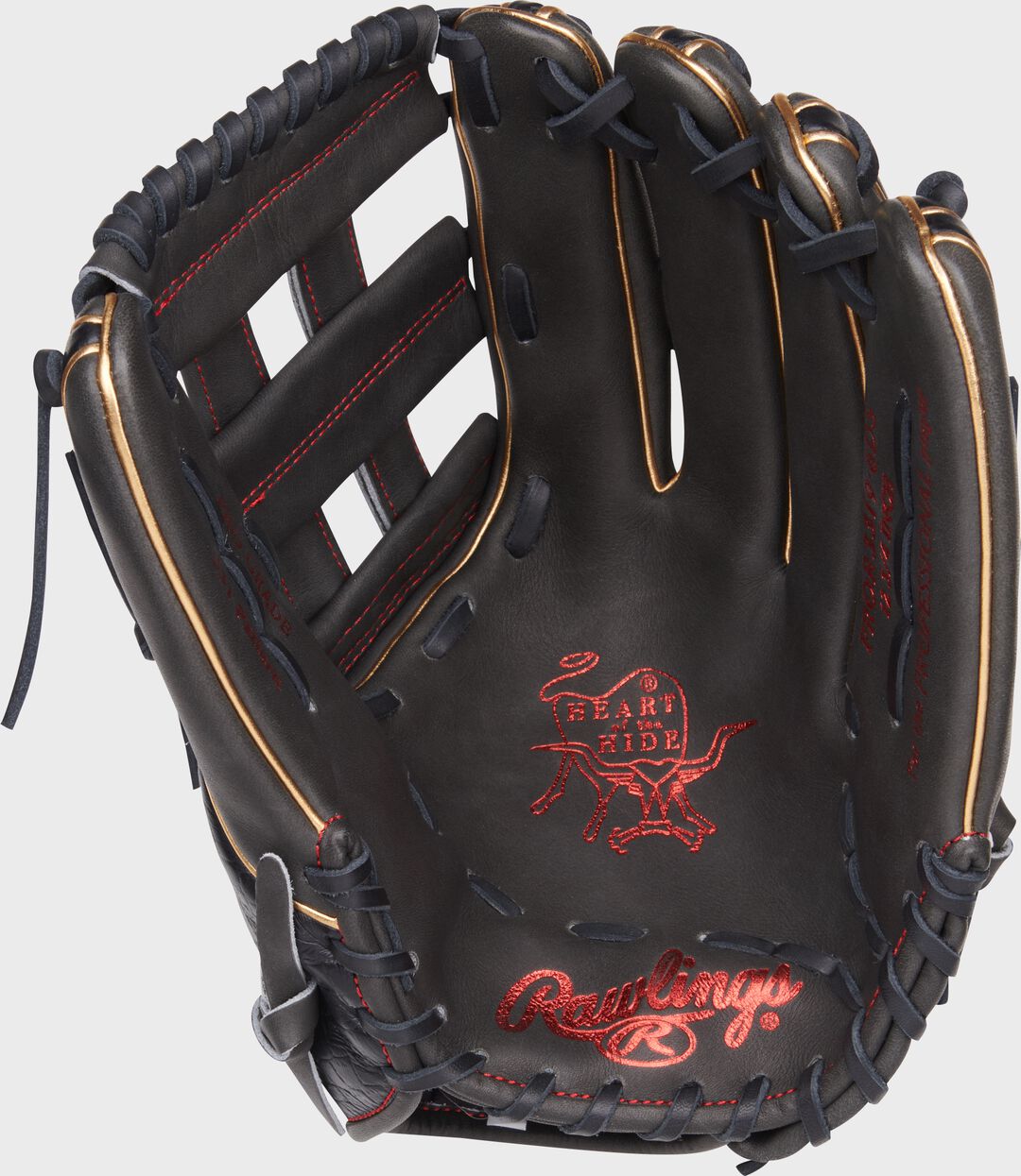 Heart of the Hide 12.75-Inch Croc Outfield Glove - Rawlings