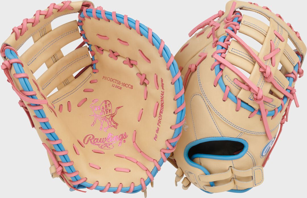 Heart of the Hide 13-inch Fastpitch Softball 1st Base Mitt - Rawlings