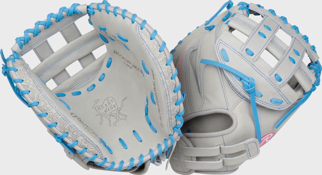 Heart of the Hide 33-inch Fastpitch Softball Catcher's Mitt Right Hand Throw - Rawlings
