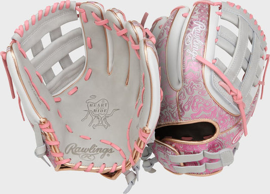 Heart of the Hide 11.75-inch Foil Print Fastpitch Softball Glove Right Hand Throw - Rawlings