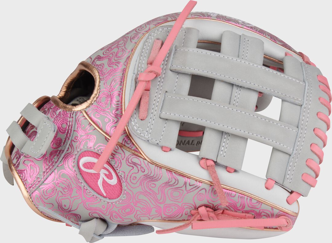 Heart of the Hide 11.75-inch Foil Print Fastpitch Softball Glove Right Hand Throw - Rawlings