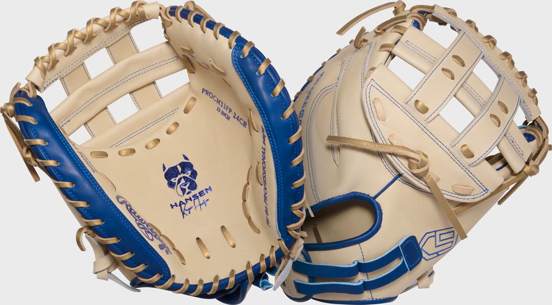 Kinzie Hansen K9 Heart of the Hide 33-inch Fastpitch Softball Catcher's Mitt - Rawlings