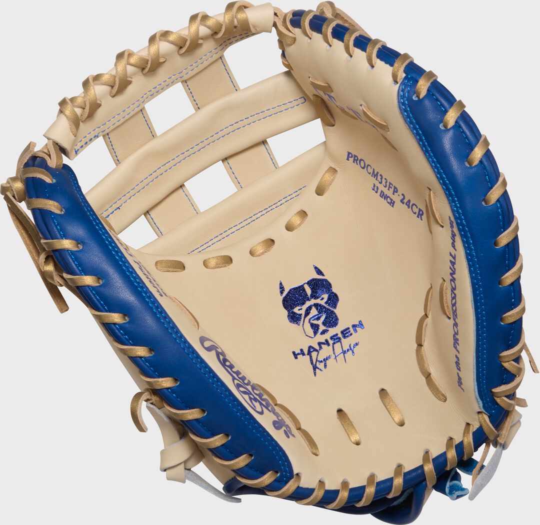 Kinzie Hansen K9 Heart of the Hide 33-inch Fastpitch Softball Catcher's Mitt - Rawlings