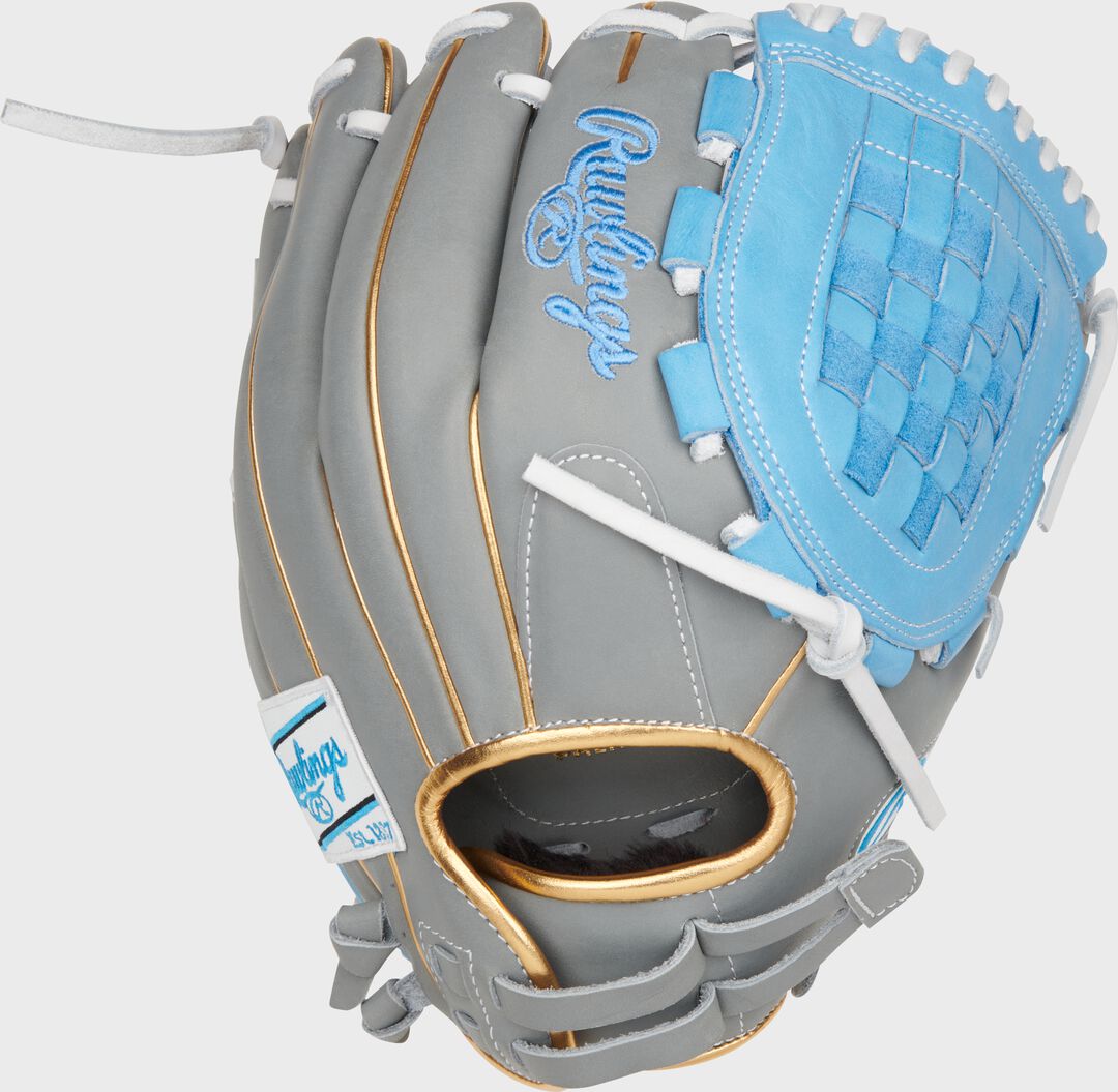 Liberty Advanced Color Series 12 in Fastpitch Glove Gray/Columbia Blue - Rawlings