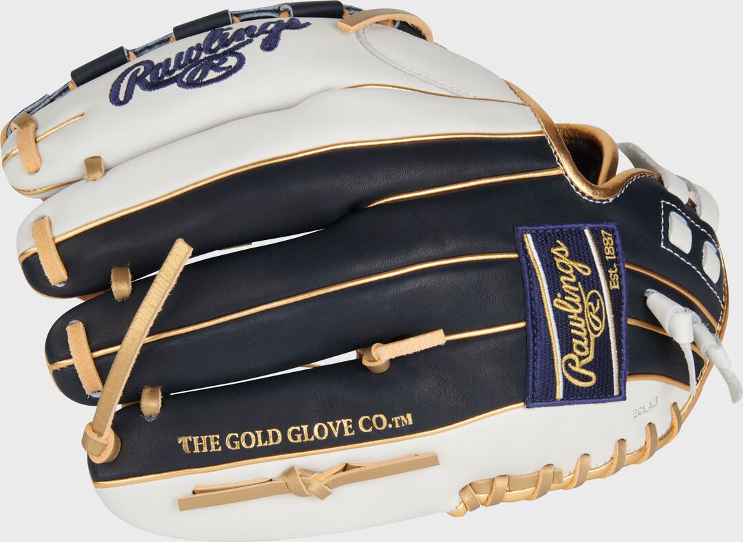 Liberty Advanced Color Series 12 in Fastpitch Glove White/Navy - Rawlings