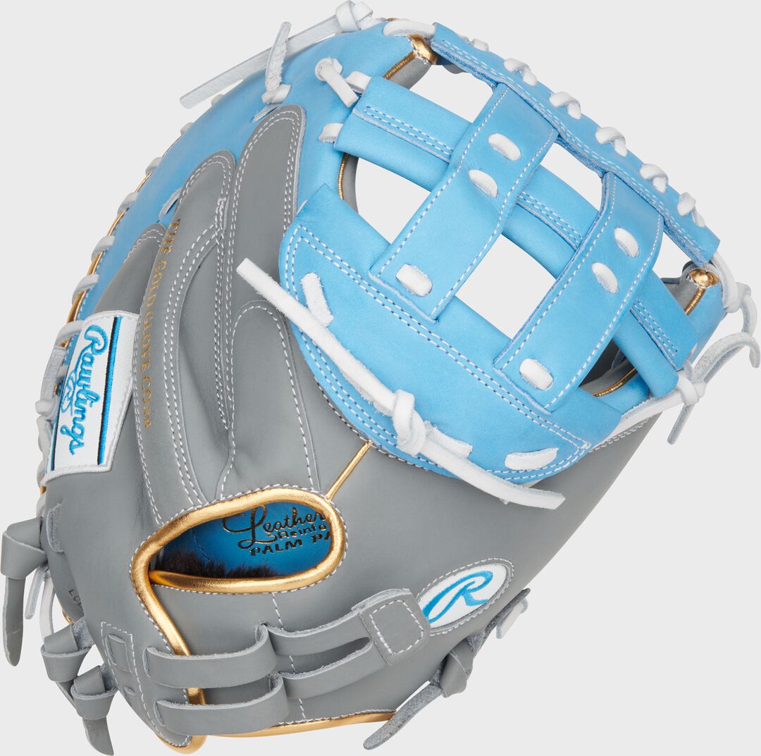 Liberty Advanced Color Series 34 in Catcher's Mitt Gray/Columbia Blue - Rawlings