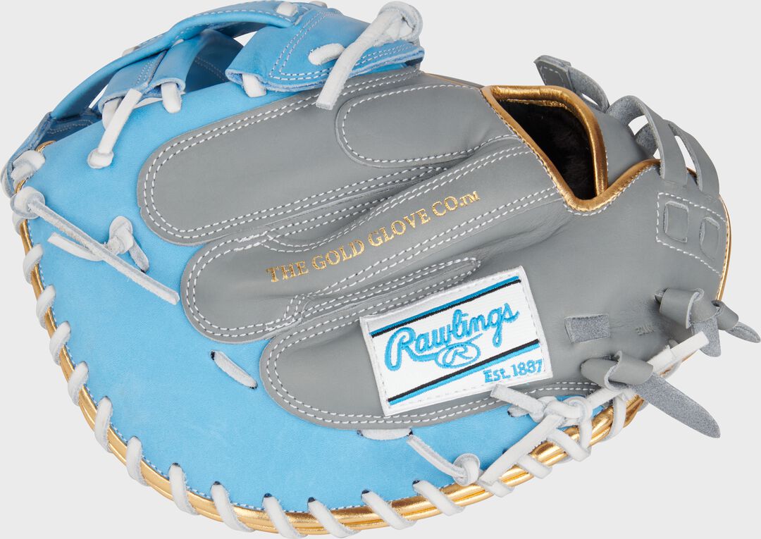 Liberty Advanced Color Series 34 in Catcher's Mitt Gray/Columbia Blue - Rawlings
