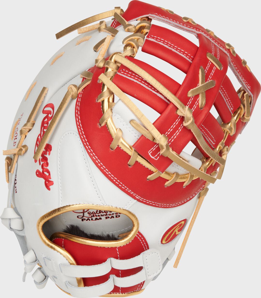 Liberty Advanced Color Series 13 in 1st Base Mitt White/Scarlet - Rawlings